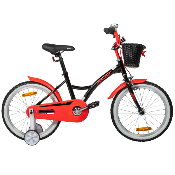 Велосипед 18' ACID Y 180 Black/Red 2026