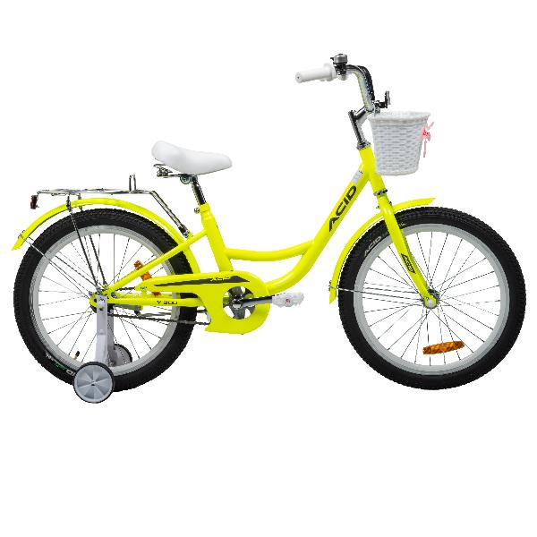 Велосипед 20' ACID Y 200 Neon Yellow/Dark Gray 2026