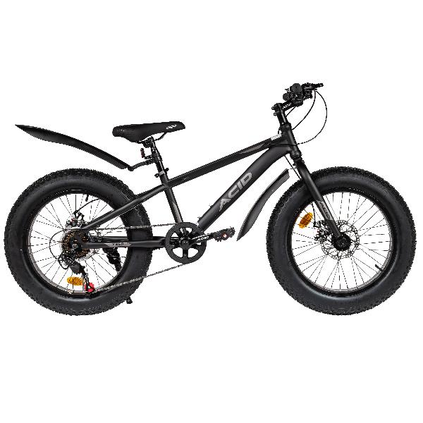 Велосипед 20' ACID Y 260 Black Flat/Dark Gray 2026