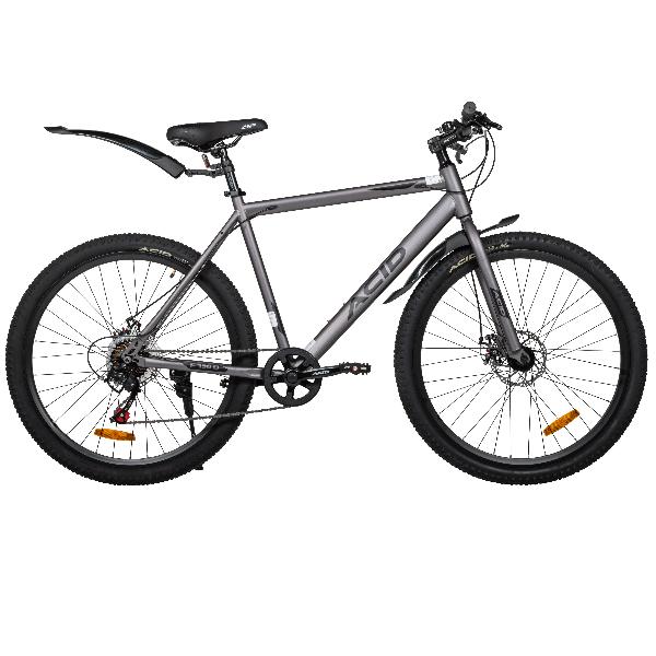 Велосипед 27,5' ACID F 730 D Gray Flat/Black 2026
