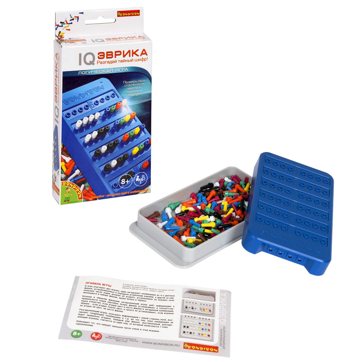 Bondibon IQ Эврика, синяя
