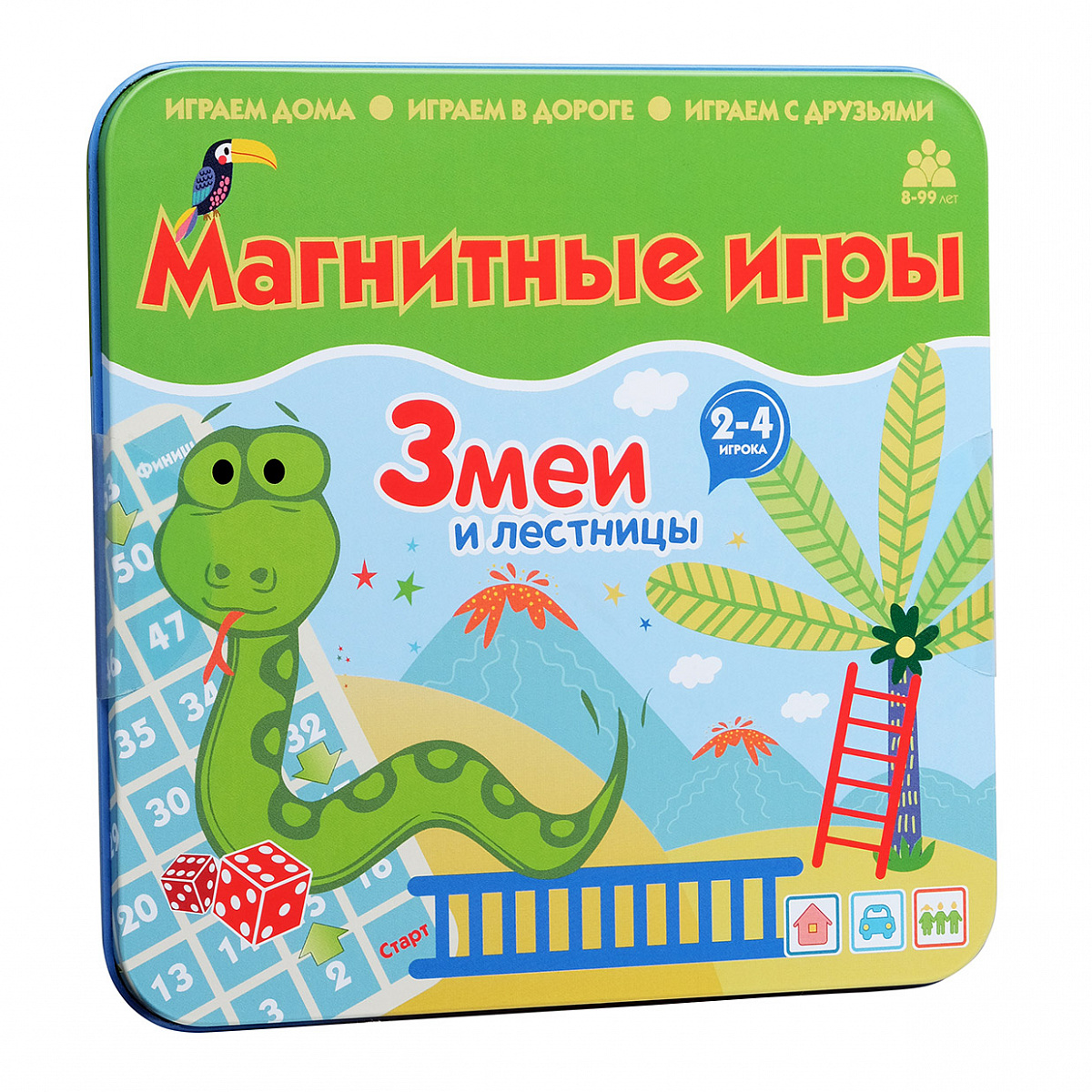 Змеи и лестницы, Магнитная игра