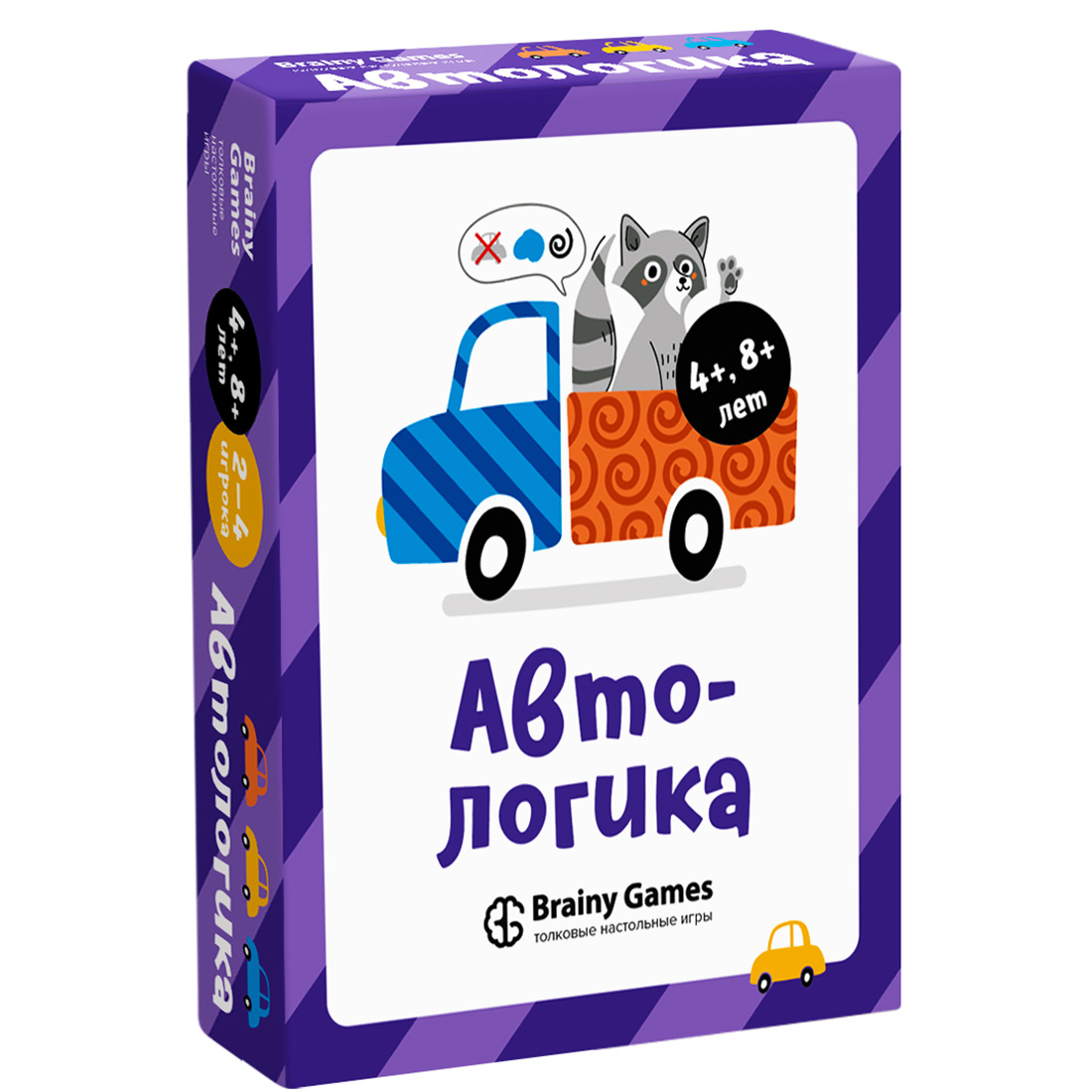 "Автологика", игра 40 карточек Brainy Games