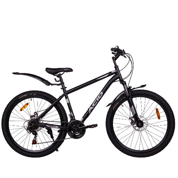 Велосипед 26' ACID F 600 D Black Flat/Silver