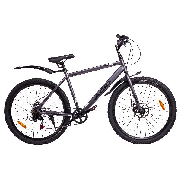 Велосипед 27,5' ACID F 730 D Gray Flat/Black