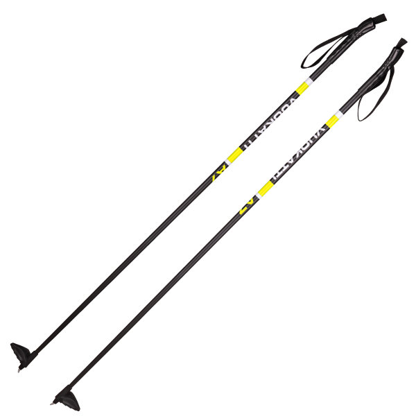 Палки VUOKATTI 100 Black/Yellow 100% стекловолокно