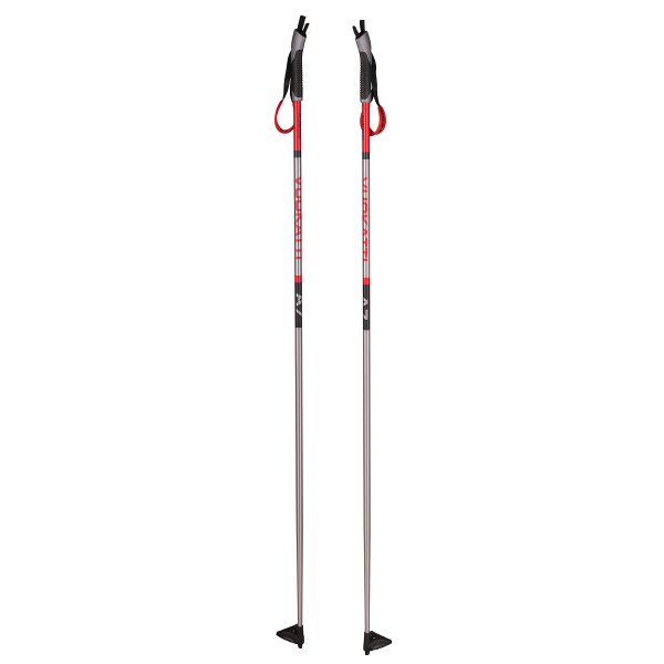 Палки VUOKATTI 105 Black/Red ALU
