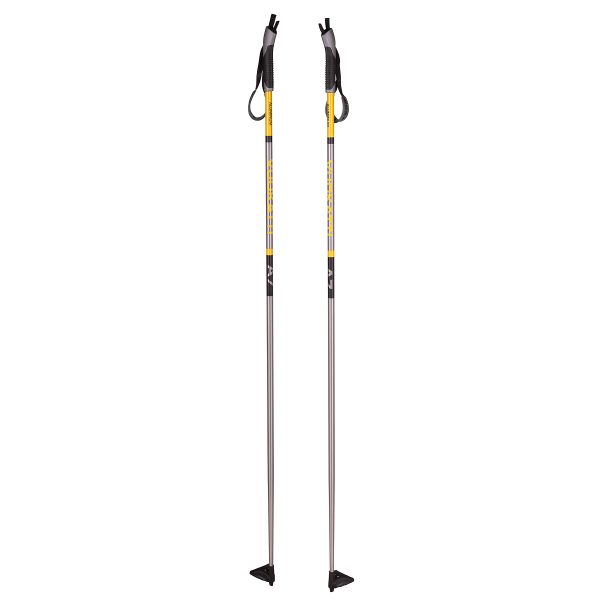 Палки VUOKATTI 130 Black/Yellow ALU