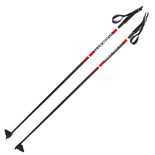 Палки VUOKATTI 140 Black/Red 100% стекловолокно