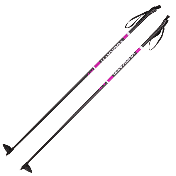 Палки VUOKATTI 100 Black/Magenta 100% стекловолокно