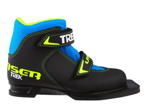 Ботинки лыжные 75мм TREK Laser1 черный