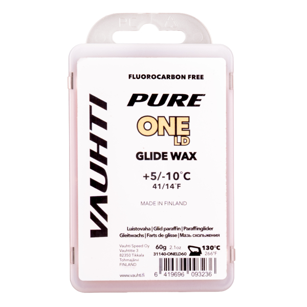 Мазь скольжения VAUHTI PURE ONE LD +5°C/-10°C