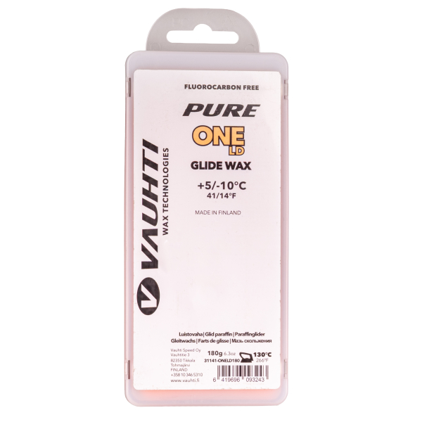 Мазь скольжения VAUHTI Pure ONE LD +5⁰C/-10⁰C