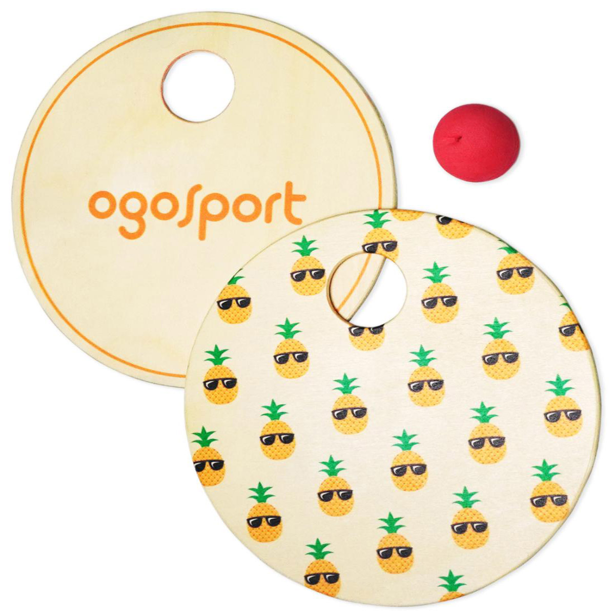 Деревянные ракетки "Ogo Paddle Ball", 23см