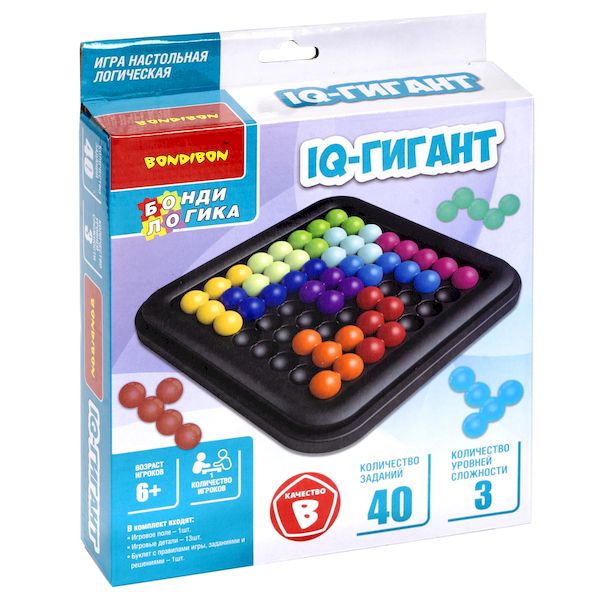 Логическая Игра БондиЛогика IQ-Гигант