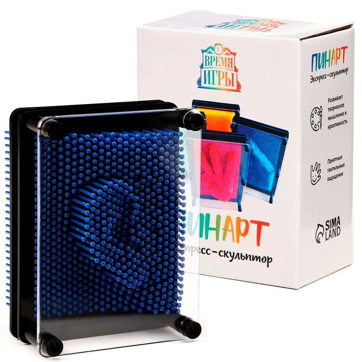 Экспресс-скульптор "PinART" Мини синий 9.5х12.5см